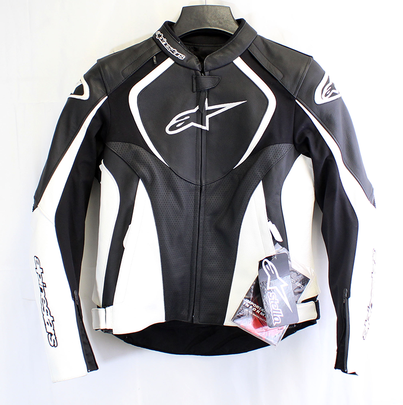 Alpinestars stella jaws leather jacket best sale