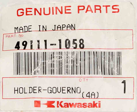 Genuine Kawasaki Governor Holder Part Number - 49111-1058