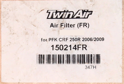 Twin Air 150214FR Twin Air, Air Filter ,for Honda PowerFlow kit with Inner Rin