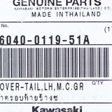 Kawasaki Tail Cover, Lh Part Number - 36040-0119-51A