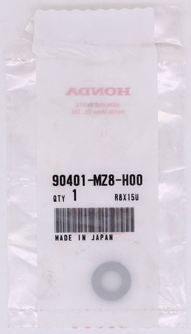 Genuine Honda Washer (8MM) Part Number - 90401-MZ8-H00