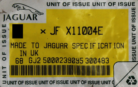 Genuine Jaguar Locking Nut Part Number - JFX11004E