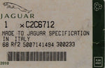 Genuine Jaguar O-Ring Part Number - C2C6712