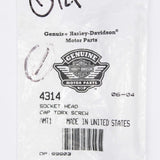 Harley-Davidson Star  Socket Head Cap Screw Part Number - 4314