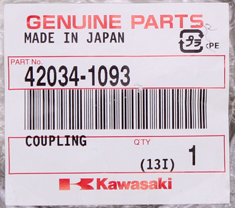 Genuine Kawasaki Coupling Part Number - 42034-1093