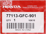 Genuine Honda Seat Hinge Pin Part Number - 77113-GFC-901