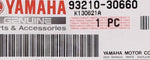 Genuine Yamaha O-Ring Part Number - 93210-30660