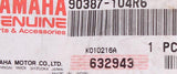 Genuine Yamaha Collar Part Number - 90387-104R6-00