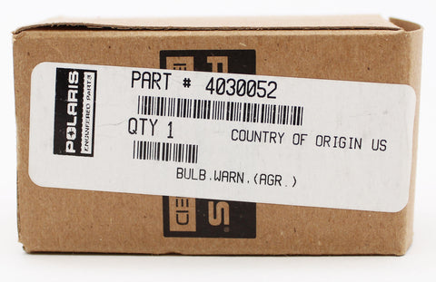 Genuine Polaris Warning Bulb Part Number - 4030052