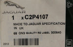 Genuine Jaguar Screw Cover Part Number - C2P4107