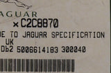 Genuine Jaguar Flange Nut Part Number - C2C8870