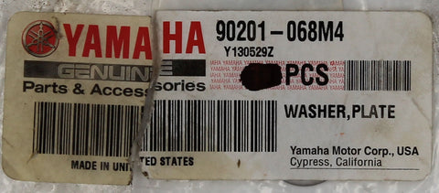 Yamaha Plate Washer Part Number - 90201-068M4