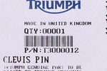 Genuine Triumph Gear Change Pin Part Number - T3000012