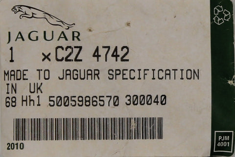 Genuine Jaguar Screw Part Number - C2Z4742