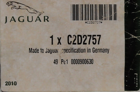 Genuine Jaguar Retaining Clip Part Number - C2D2757