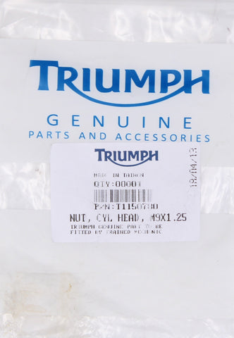 Triumph Cylinder Head Nut PN T1150780