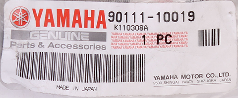 Genuine Yamaha Hex Socket Bolt Part Number - 90111-10019-00