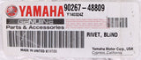 Yamaha Blind Rivet Part Number - 90267-48809-00