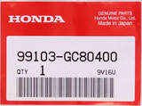 Genuine Honda Slow Jet Part Number - 99103-GC80400