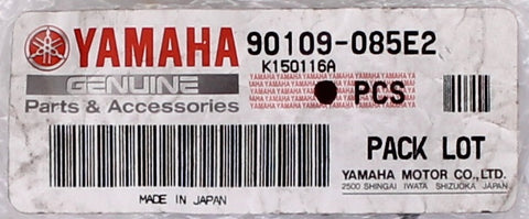 Genuine Yamaha Bolt Part Number - 90109-085E2