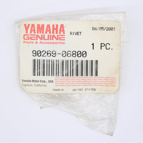 Yamaha Plastic Rivet PN 90269-06800-00