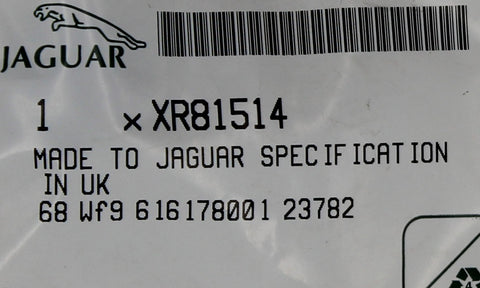 Genuine Jaguar Cap Part Number - XR81514