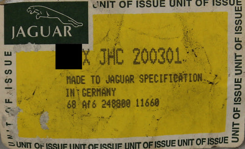 Genuine Jaguar Worm Drive Hose Clip Part Number - JHC200301