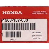 Genuine Honda Pan Screw (5X5) Part Number - 91508-187-000