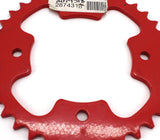 Red Rear Sprocket 37T Part Number - 2874318 For Polaris