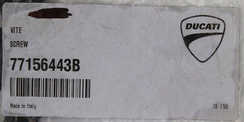 Genuine Ducati Screw Part Number - 77156443B