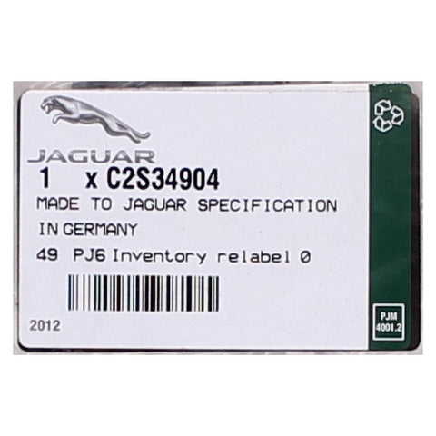 Genuine Jaguar Ring - Thread Part Number - C2S34904