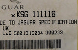 Genuine Jaguar O-Ring Part Number - KSG111116