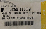 Genuine Jaguar O-Ring Part Number - KSG111116