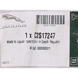 Genuine Jaguar Tube Part Number - C2S17247