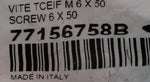 Screw 6x50 Part Number - 77156758B For Ducati