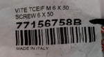 Screw 6x50 Part Number - 77156758B For Ducati