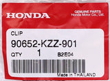 Genuine Honda Clip Part Number - 90652-KZZ-901