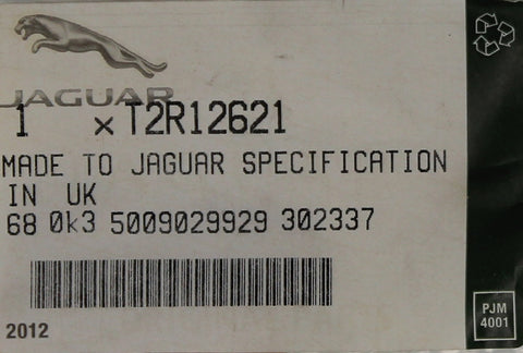 Genuine Jaguar Adhesive Pad Part Number - T2R12621