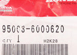 Genuine Honda Rubber Tubing Part Number - 95003-6000620