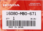 Genuine Honda Pan Screw Part Number - 16080-MB0-671