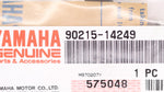 Genuine Yamaha Lock Washer Part Number - 90215-14249-00