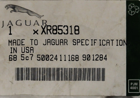 Jaguar Plug Part Number - XR85318