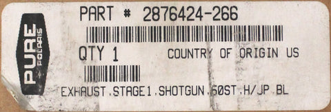 Victory Black Stage 1 Shotgun System PN 2876424-266