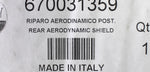 Maserati Aerodynamic Shield, Rear Part Number - 670031359