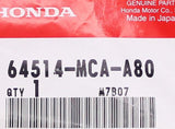 Genuine Honda Cowl Side Pipe, RS Part Number - 64514-MCA-A80