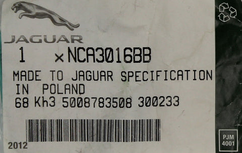 Genuine Jaguar Seal Part Number - NCA3016BB