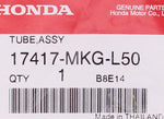 Genuine Honda Tube Assembly Part Number - 17417-MKG-L50