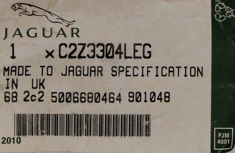 Genuine Jaguar Plug Part Number - C2Z3304LEG