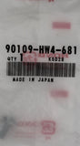 Genuine Honda Truss Screw Part Number - 90109-HW4-681