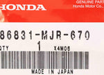 Genuine Honda Side Emblem Part Number - 86831-MJR-670